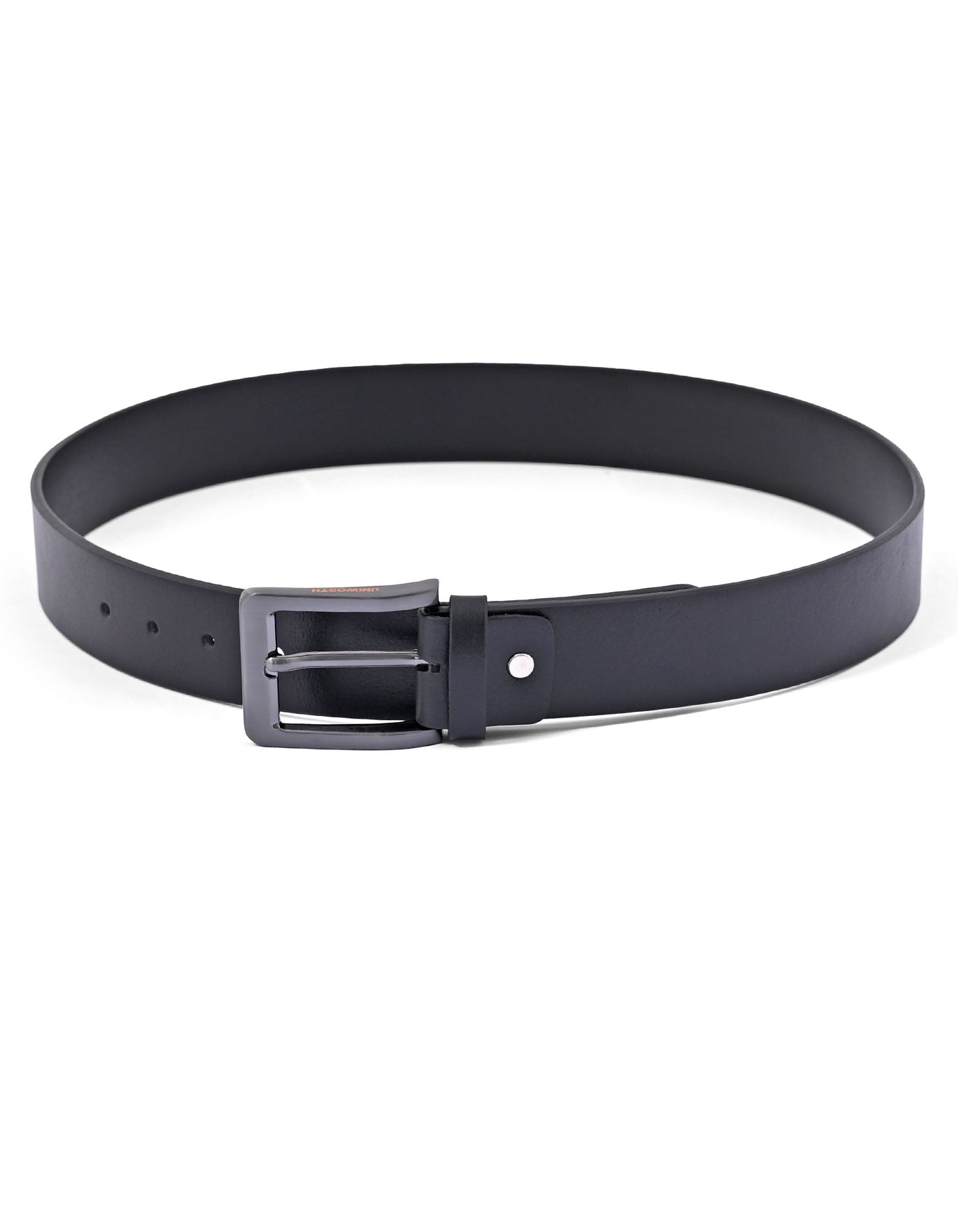 Casual Belt Pin Buckle Black BTC2609 Uniworth Single Side BTC2609-36
