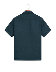 Plain Green Tailored Smart Fit Shirt FS2421SH-16