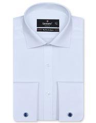 Plain White Classic Fit Shirt FS1524-3RF-14.5