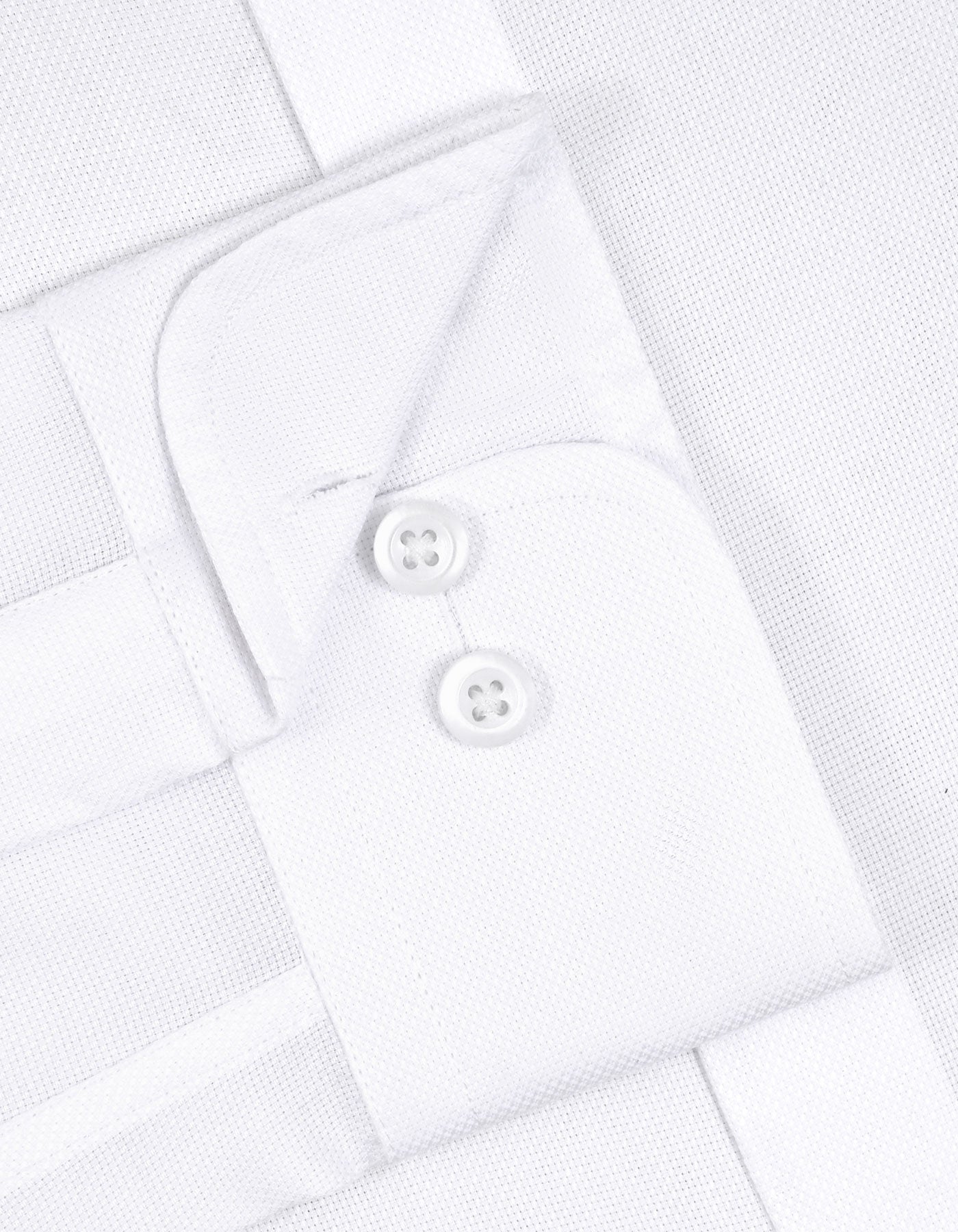 Self White Tailored Smart Fit Shirt FS1796-1SF-15.5