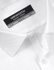 Self White Tailored Smart Fit Shirt FS1803-1SF-15