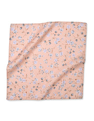 Peach Paisley Pocket Square