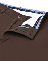 Chocolate Classic Fit Cotton Trouser FTC2530C-34