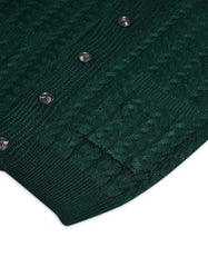 Green Texture Cardigan SFA2512-XXL