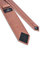 Brown Geometric Tie