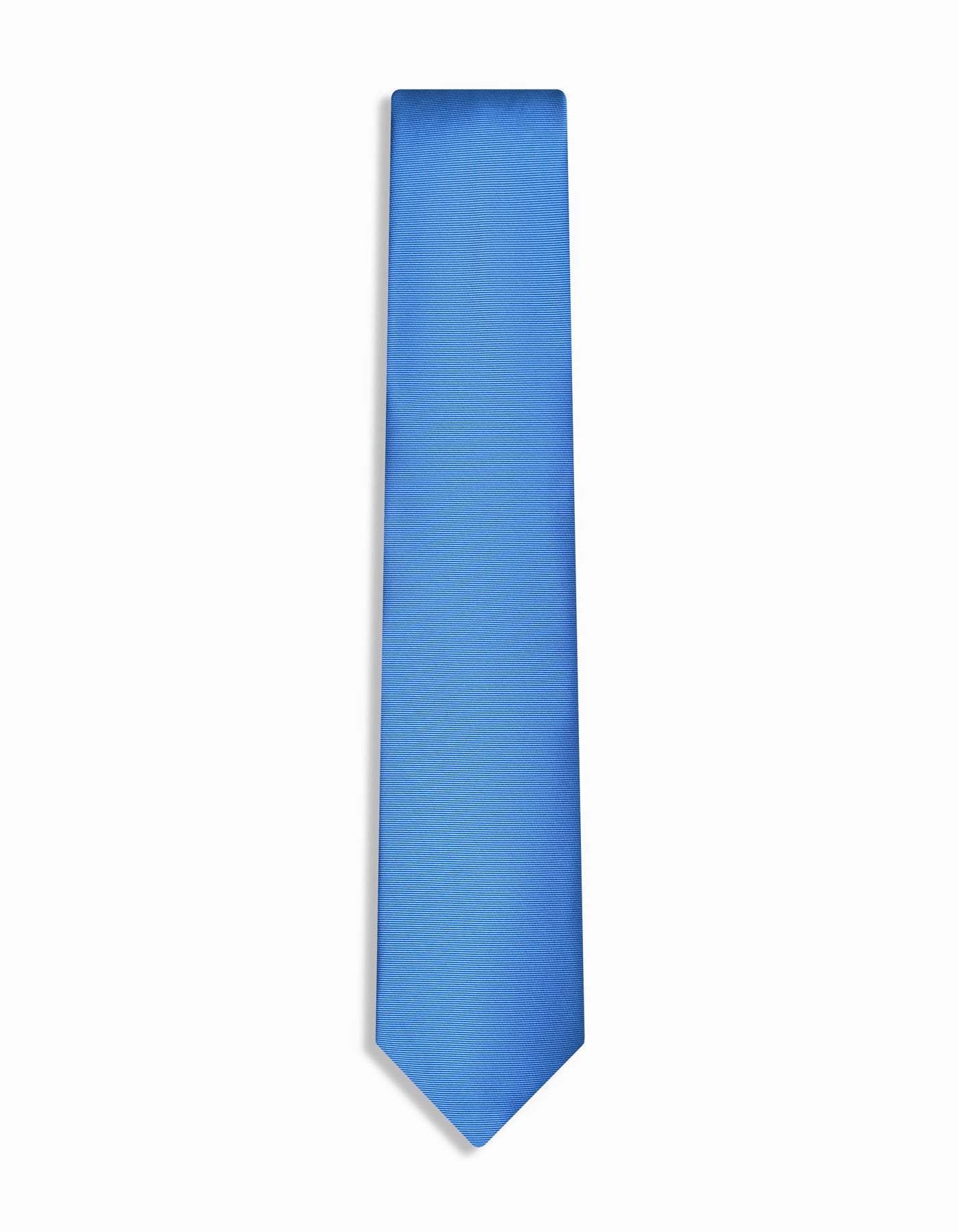 Royal Blue Self Plain Tie