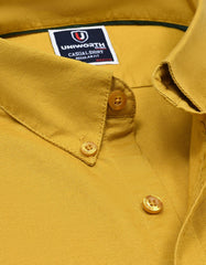 Mustard Embriodery Plain Casual Shirt CS2409R-XL
