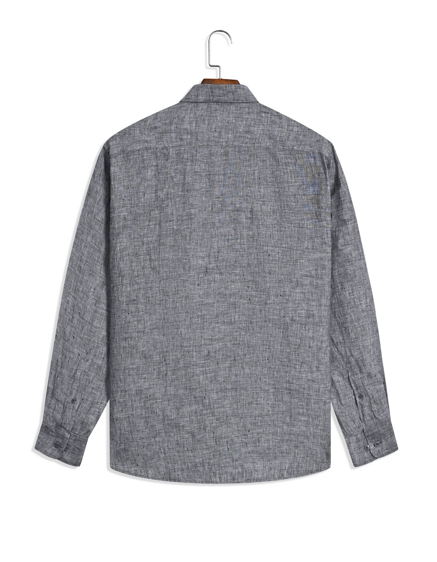 Plain Charcoal Tailored Smart Fit Shirt FS2419-3SF-16