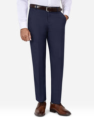 Navy Plain Formal Trouser Classic Fit FT2688C-30