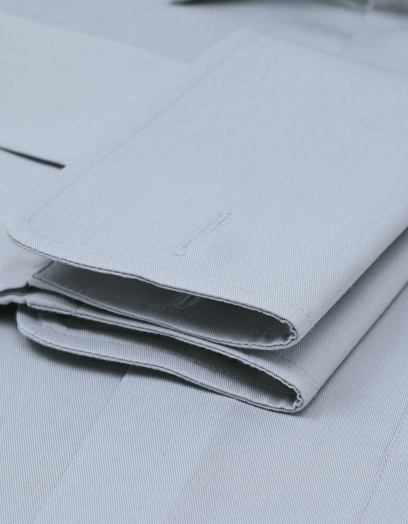 Plain Grey Classic Fit Shirt FS1312-3RD-15.5