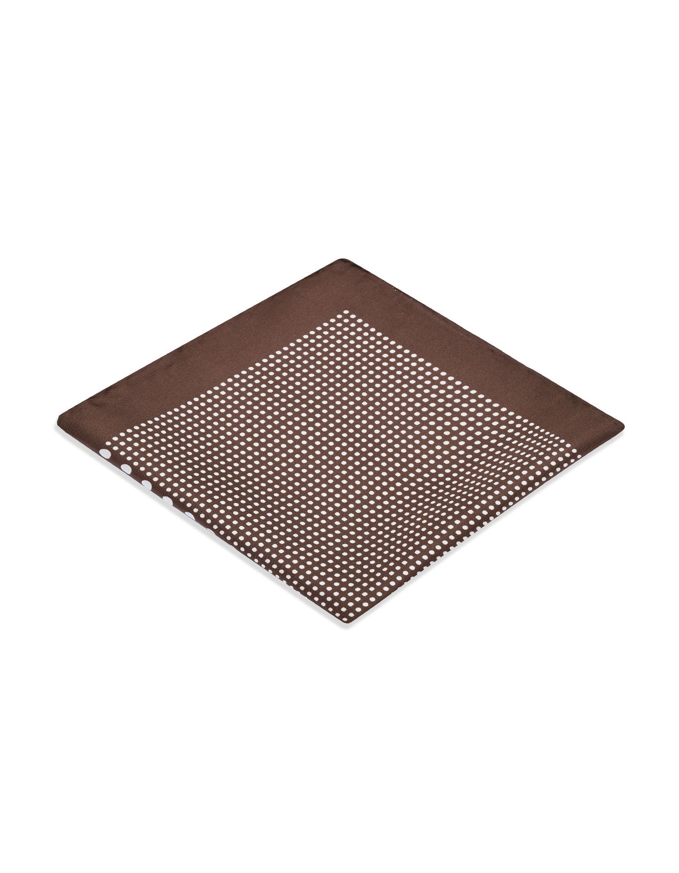 Brown Dotted Pocket Square