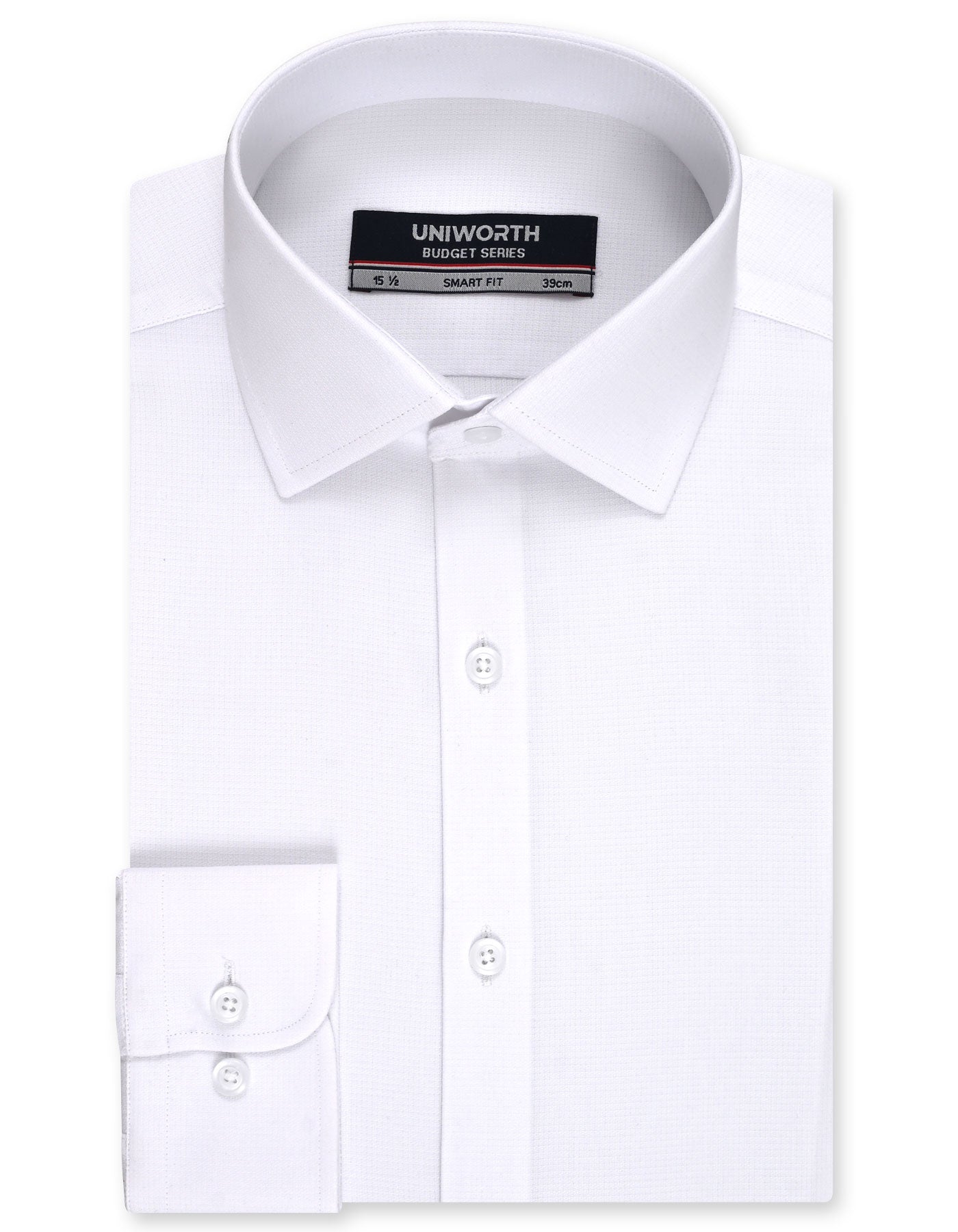 Self White Tailored Smart Fit Shirt FS1752-1SF-14.5