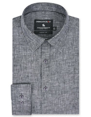 Plain Charcoal Classic Fit Shirt FS2419-3RF-14.5