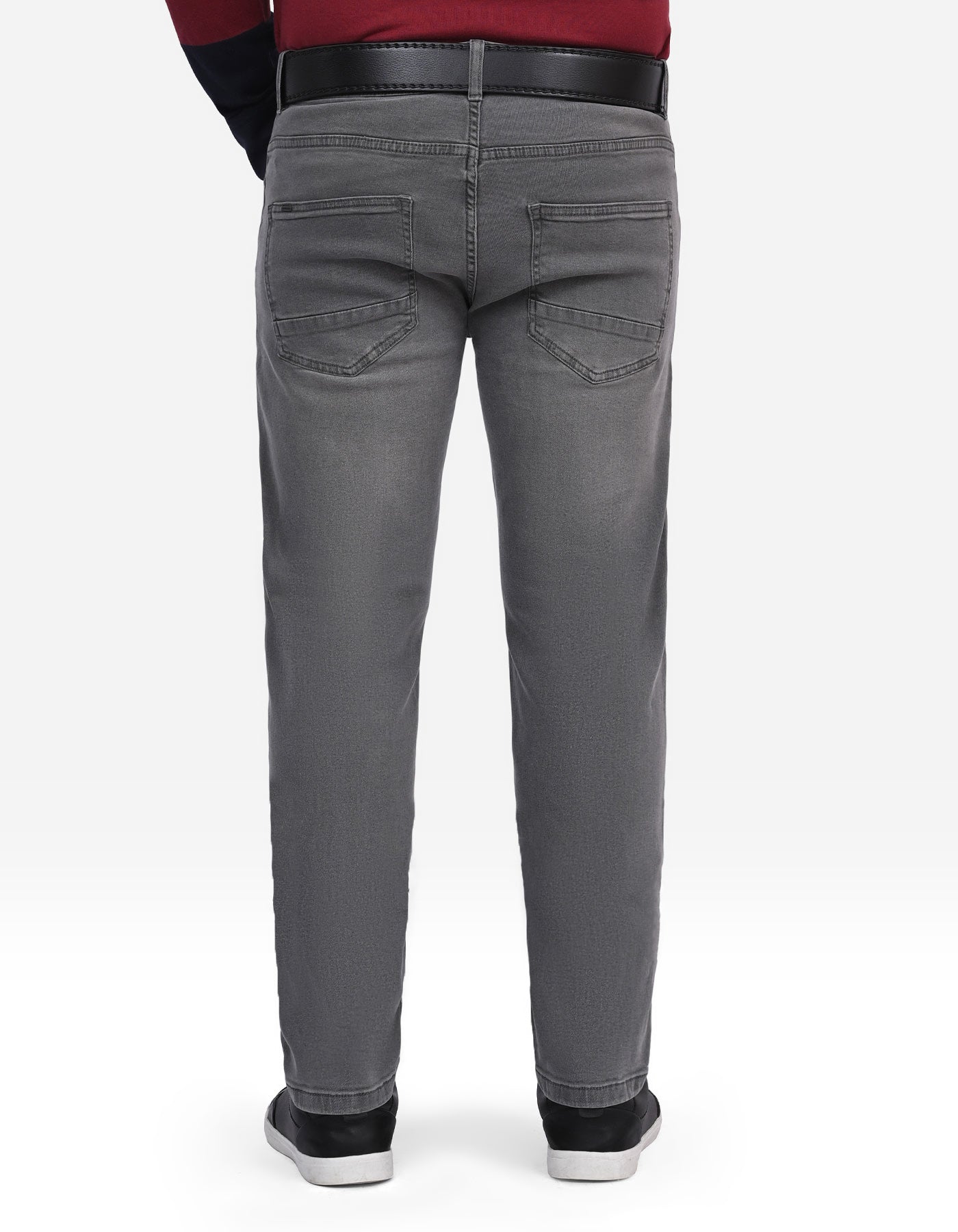 L Grey Straight Fit  Denim DM2533-38