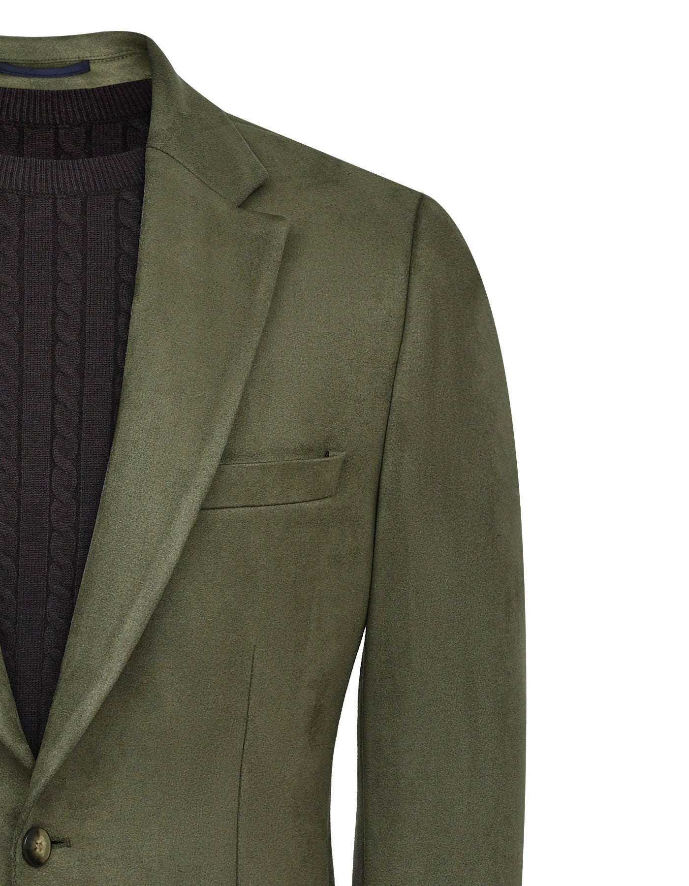 Olive Tailored Smart Fit Coat CC2533-36
