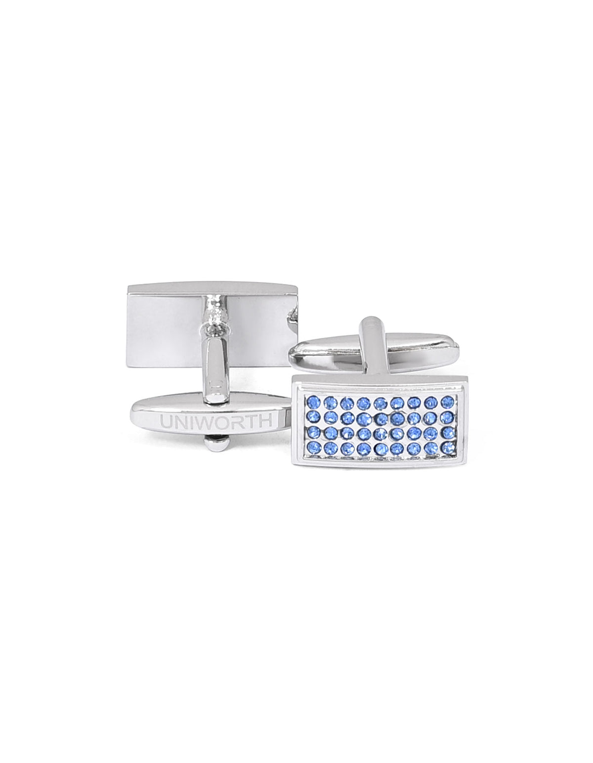 Sky Rectangle Cufflink
