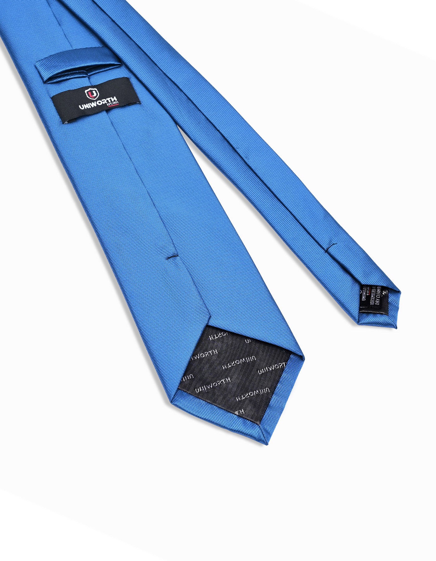 Royal Blue Self Plain Tie