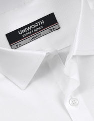 Self White Classic Fit Shirt FS1762RF-15