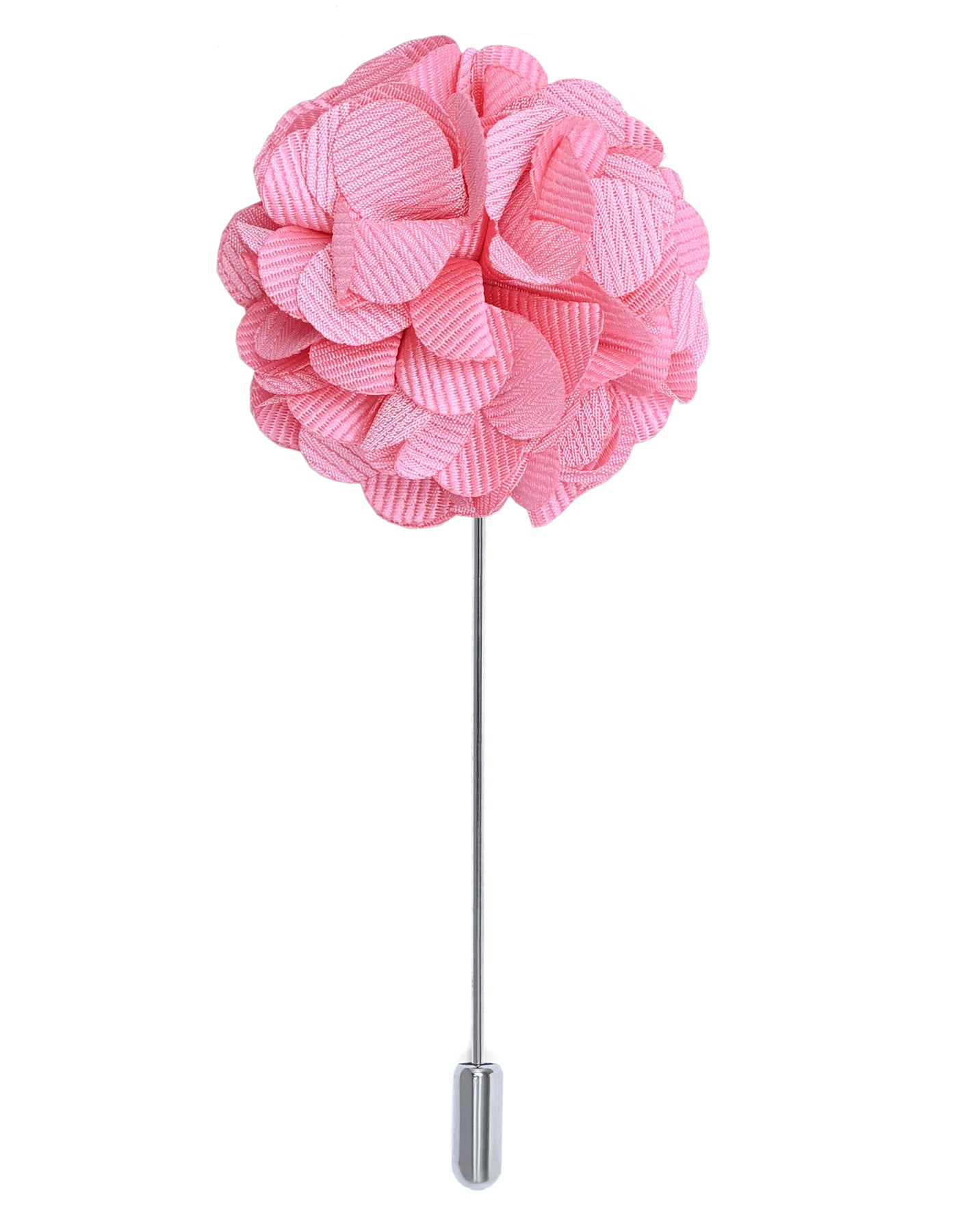 Pink Floral Coat Lapel Pin