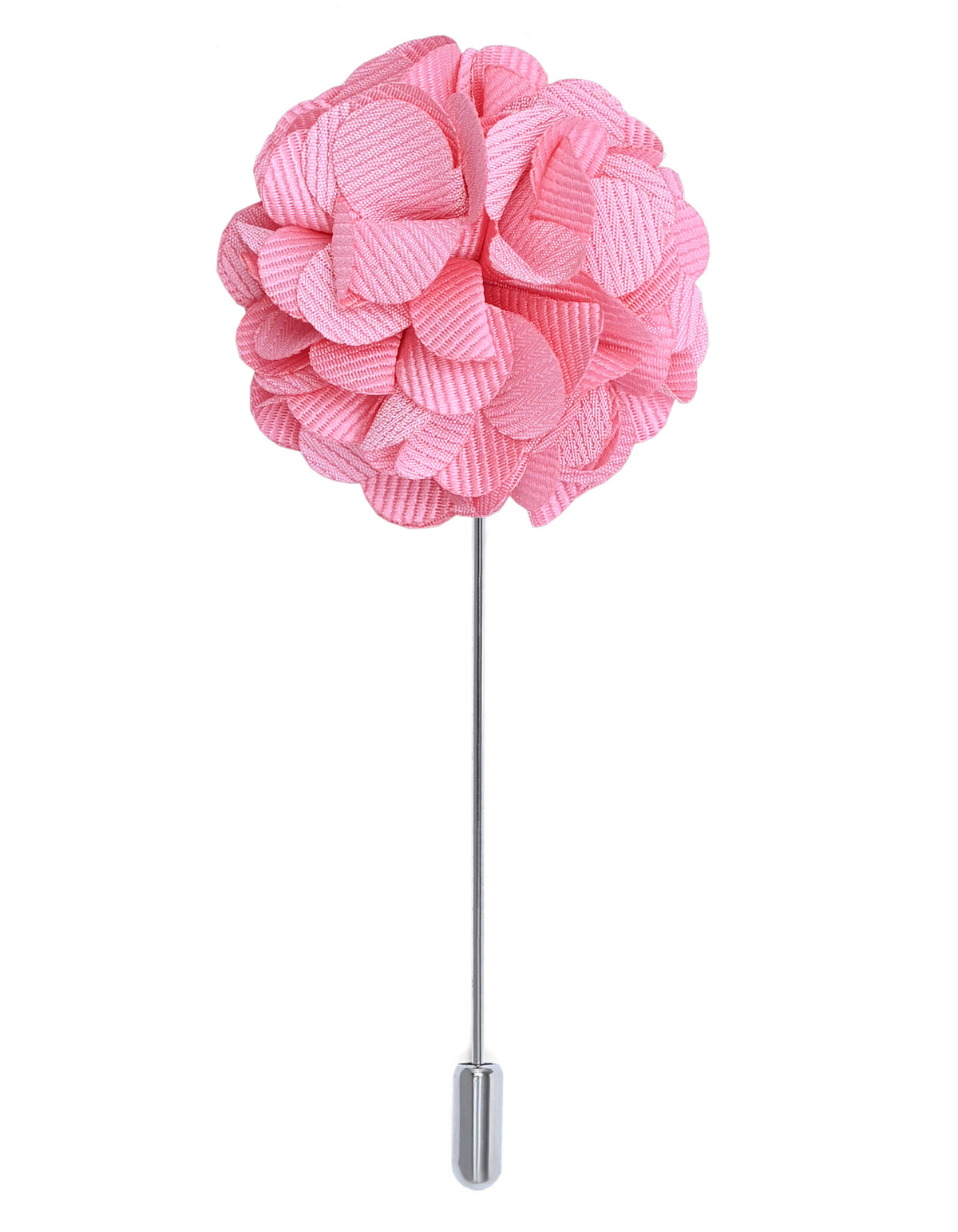 Pink Floral Coat Lapel Pin