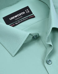 Plain D Cyan Classic Fit Shirt FS1654RF-15