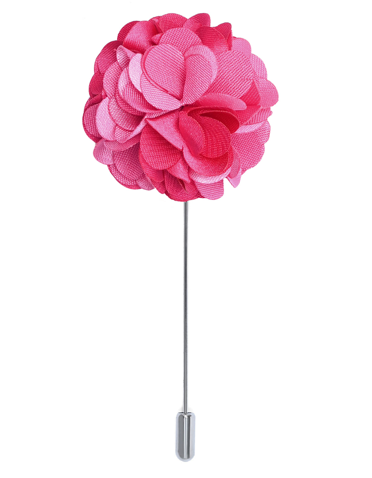 Pink Floral Coat Lapel Pin