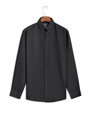 Plain Black Classic Fit Shirt FS2427-3RF-15.5