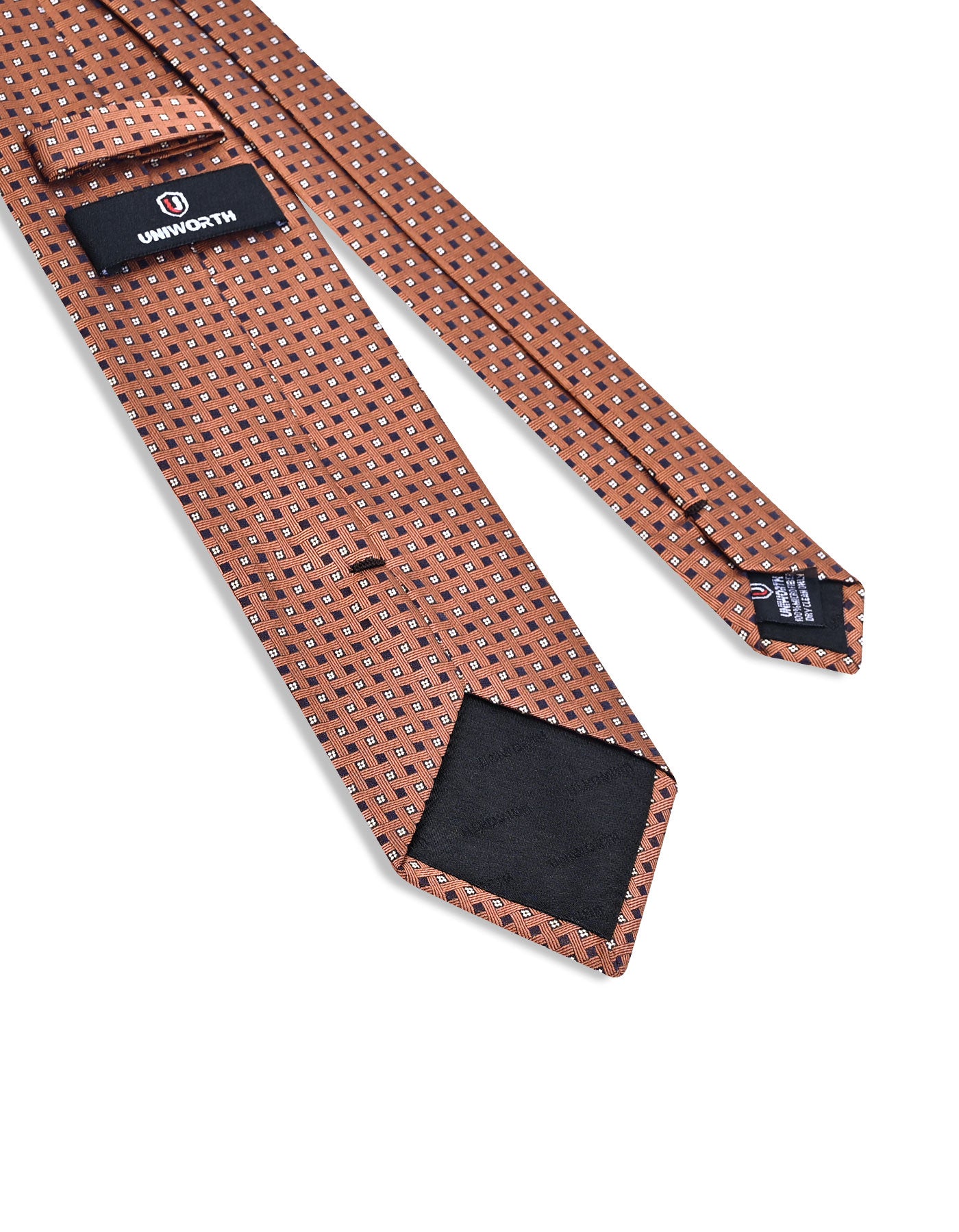 Coffee Geometric Tie