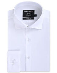 Self White Classic Fit Shirt FS20499RF-14.5