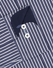 Stripe Navy Tailored Smart Fit Shirt FS2823SF-16