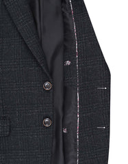 Black Tailored Smart Fit Coat CC2504-44