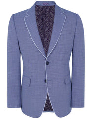 L Blue Tailored Smart Fit Coat CC2353-34