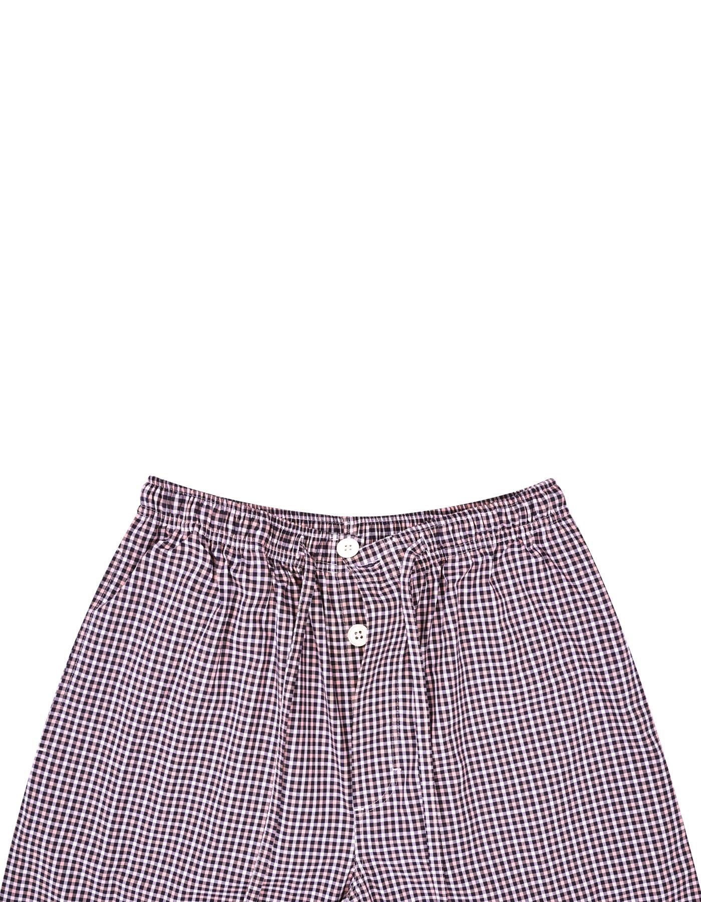 L Pink Cross Pocket Woven LPJ2562-M