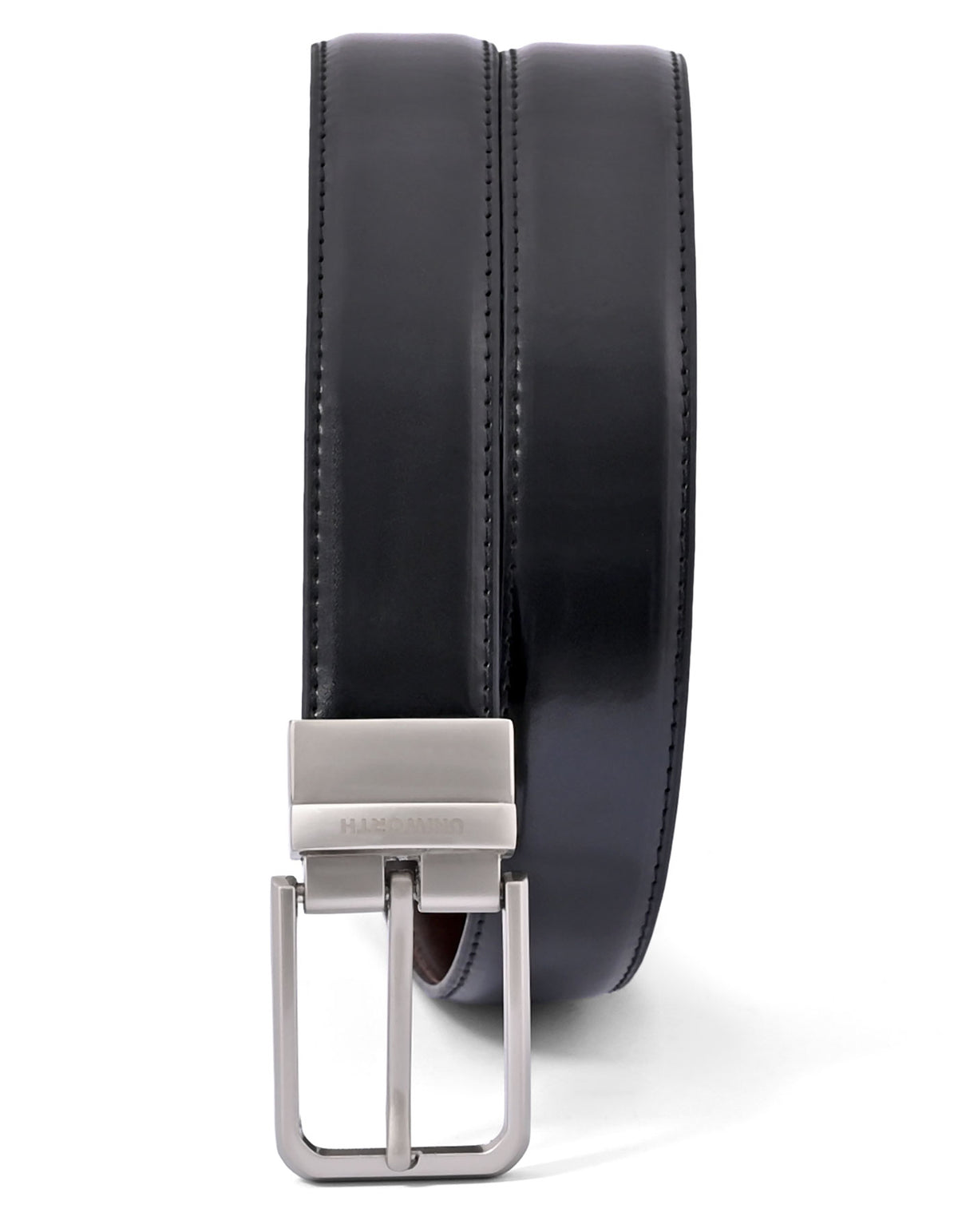Formal Belt Premium Buckle Black BTP2607 Uniworth Double Side BTP2607-32