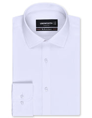 Plain White Classic Fit Shirt FS1318-17RF-14.5