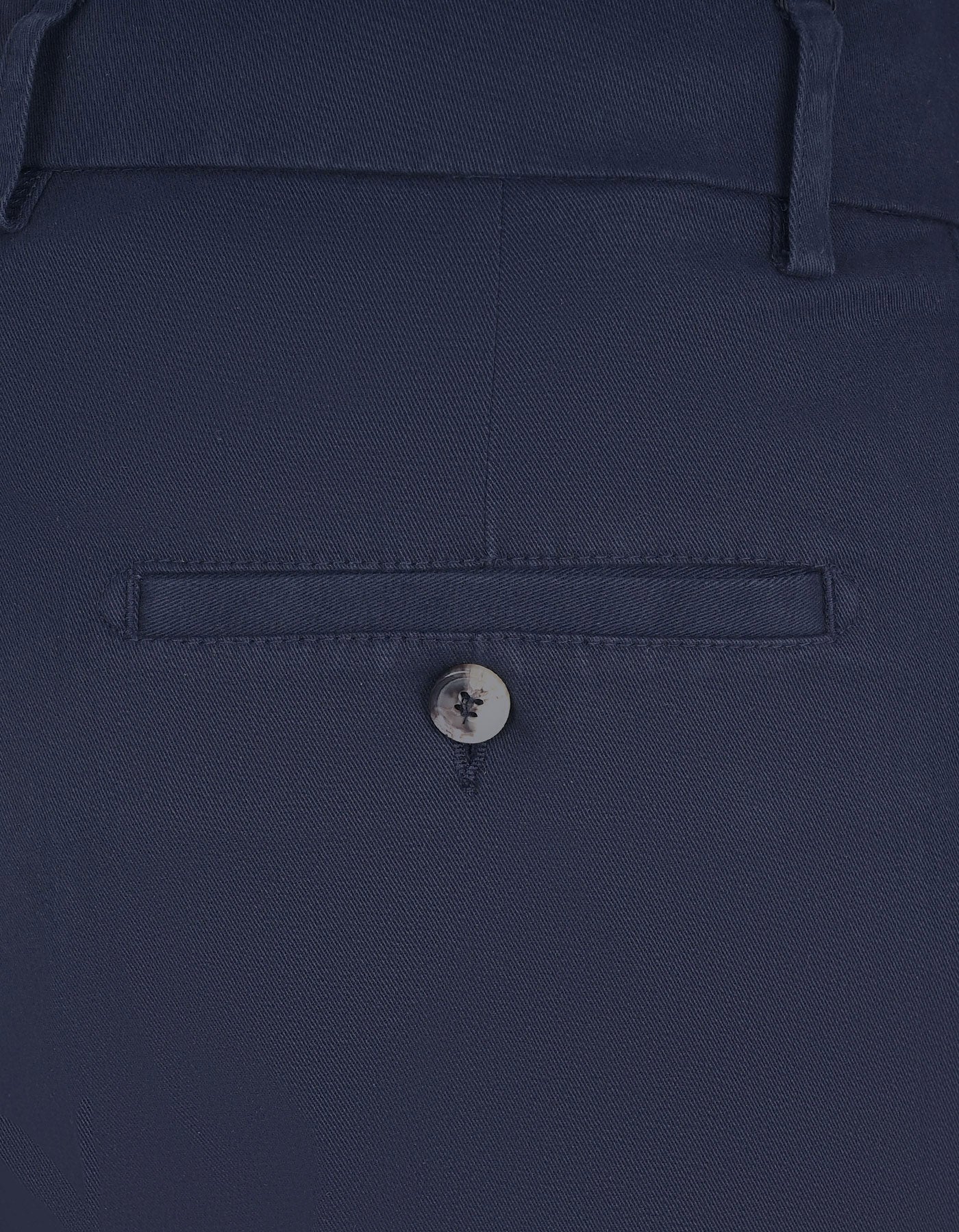 Navy Smart Fit Cotton Trouser FTC2523S-36