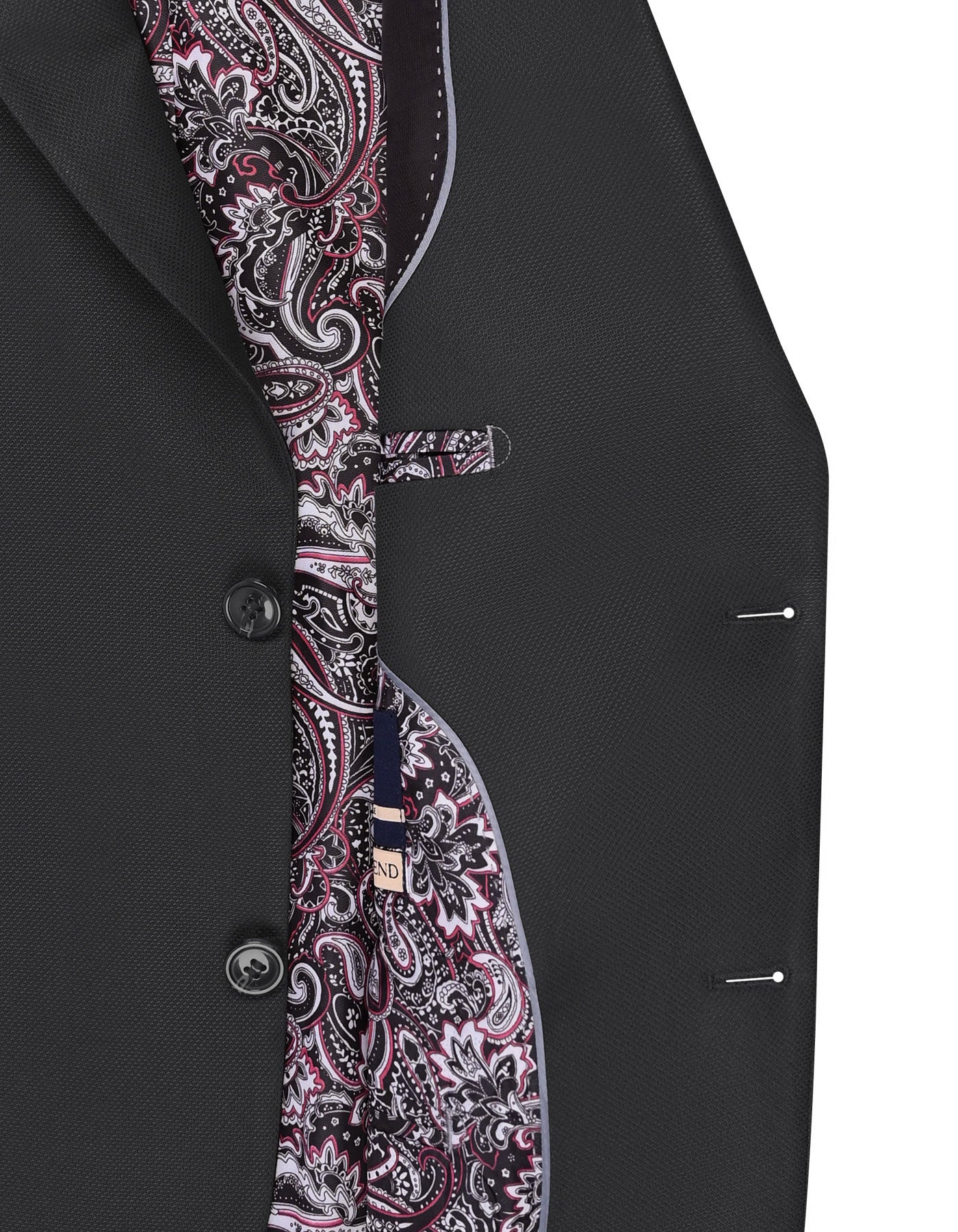 Black Tailored Smart Fit Coat CC2524-42