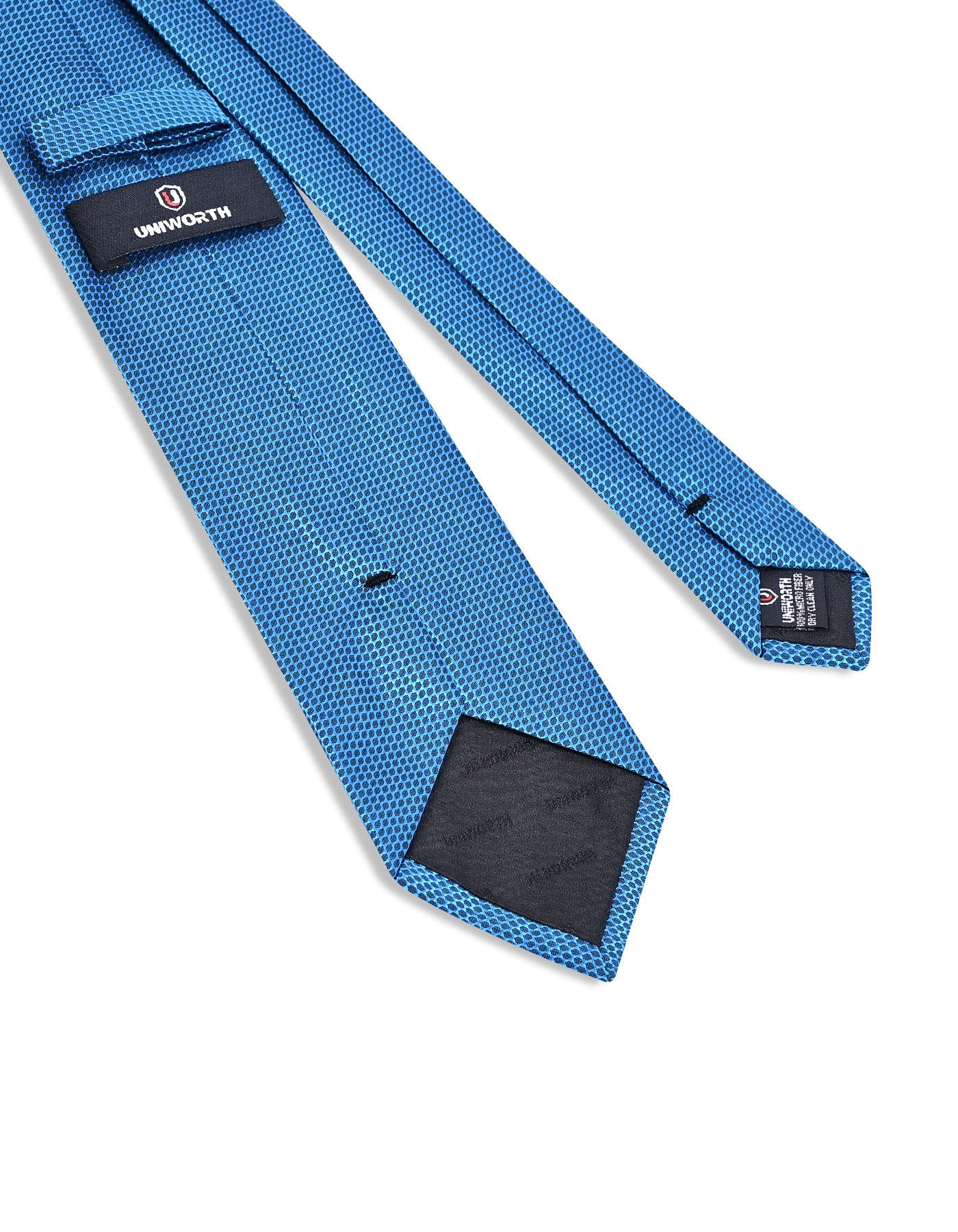 Turquoise Texture Tie
