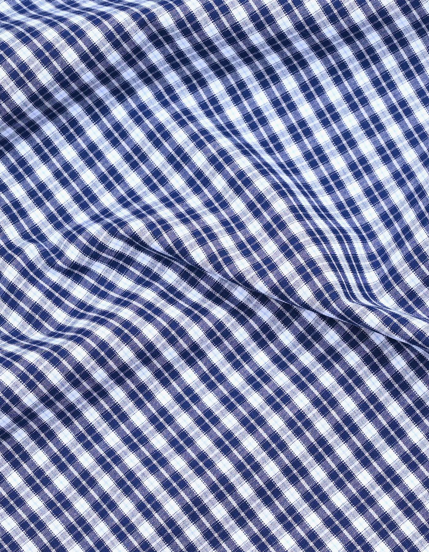 Check Navy Classic Fit Shirt FS1167RF-16