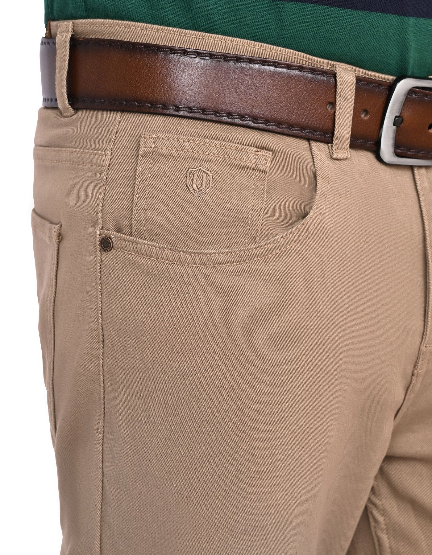 Khaki Straight Fit  Denim DM2548-32