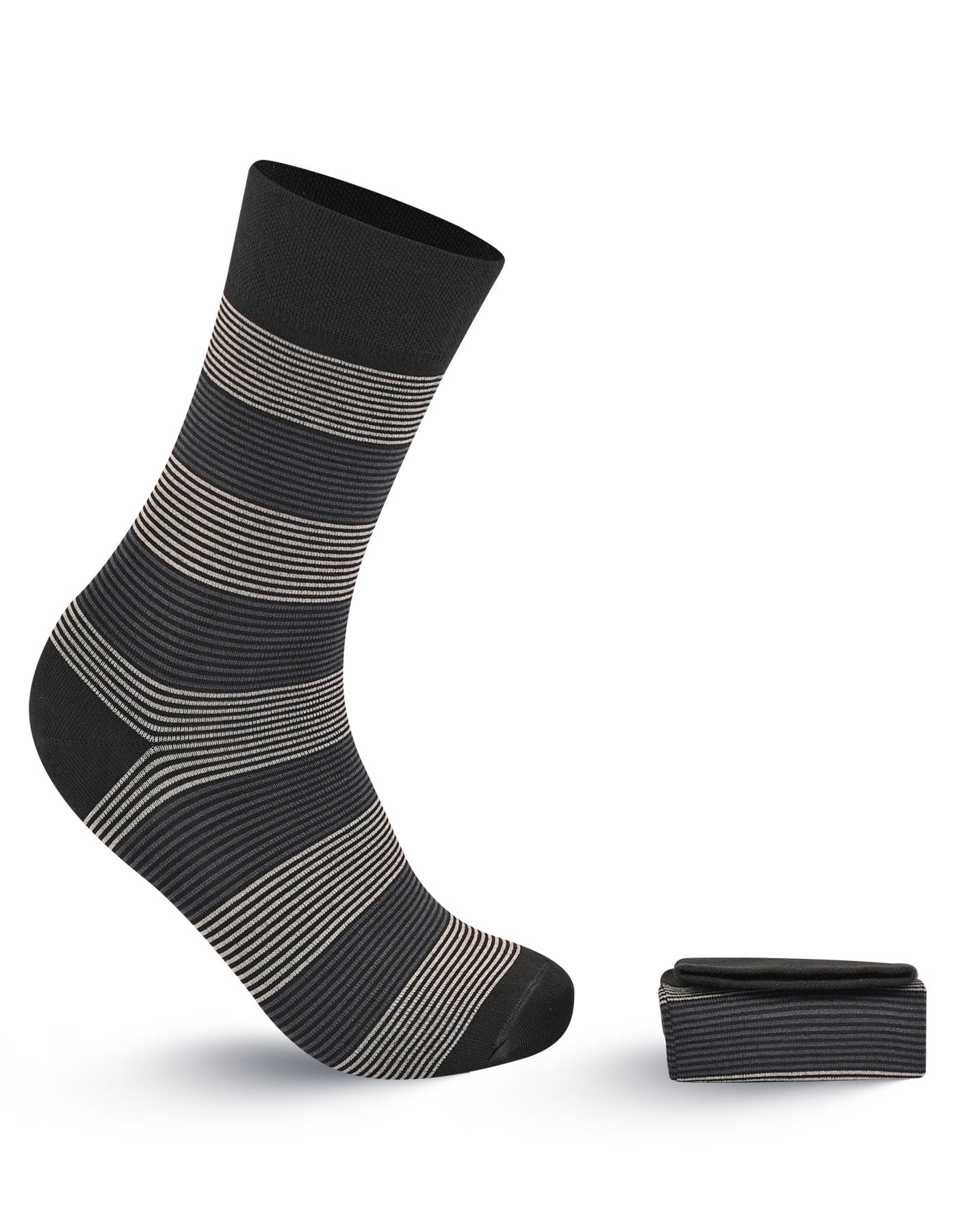 Black Geometric Socks