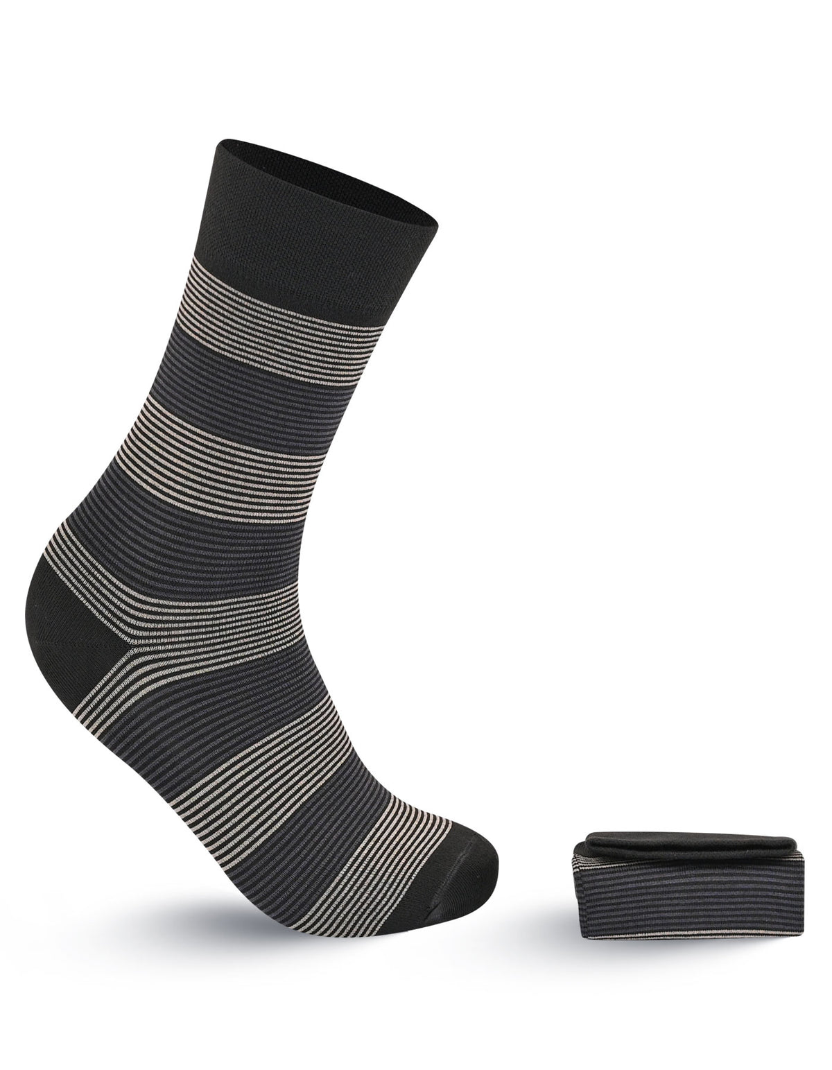Black Geometric Socks