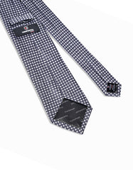 Black Floral Tie