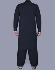 Navy Plain Kameez Shalwar KS2531R-L