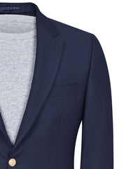 Navy Tailored Smart Fit Coat CC2519-36