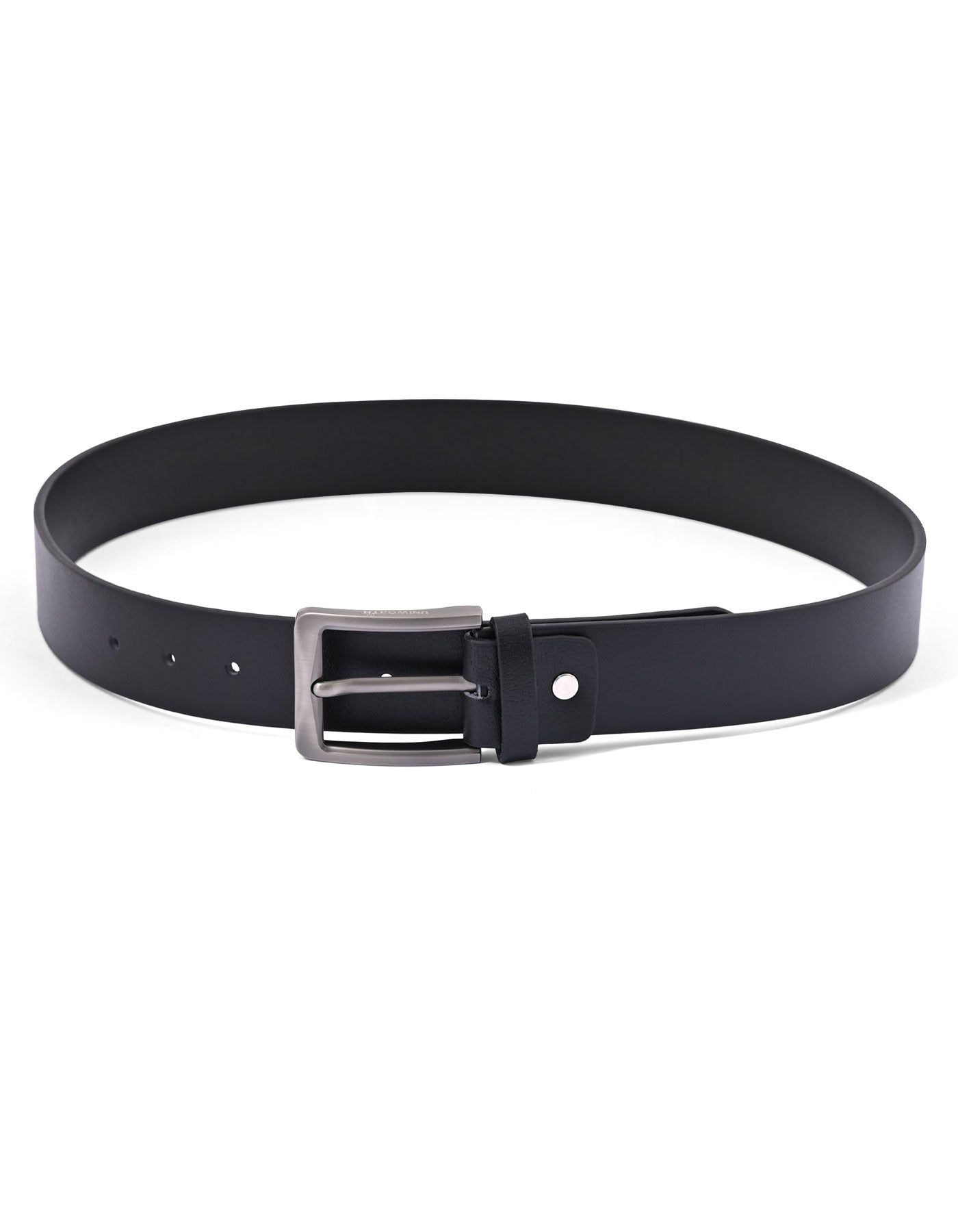 Casual Belt Pin Buckle Black BTC2608 Uniworth Single Side BTC2608-36
