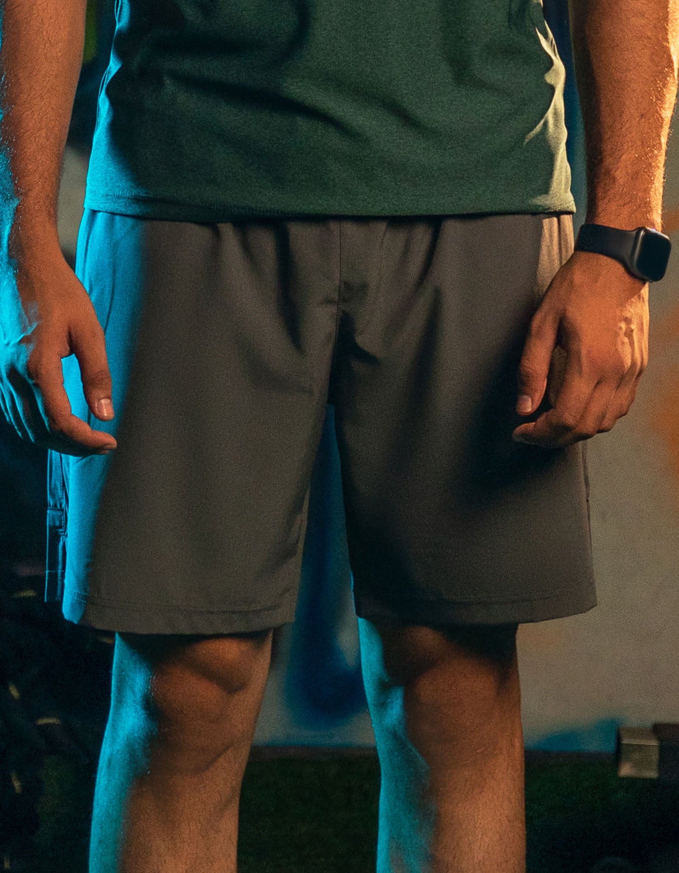 D Grey Gym Short FGS2410-S