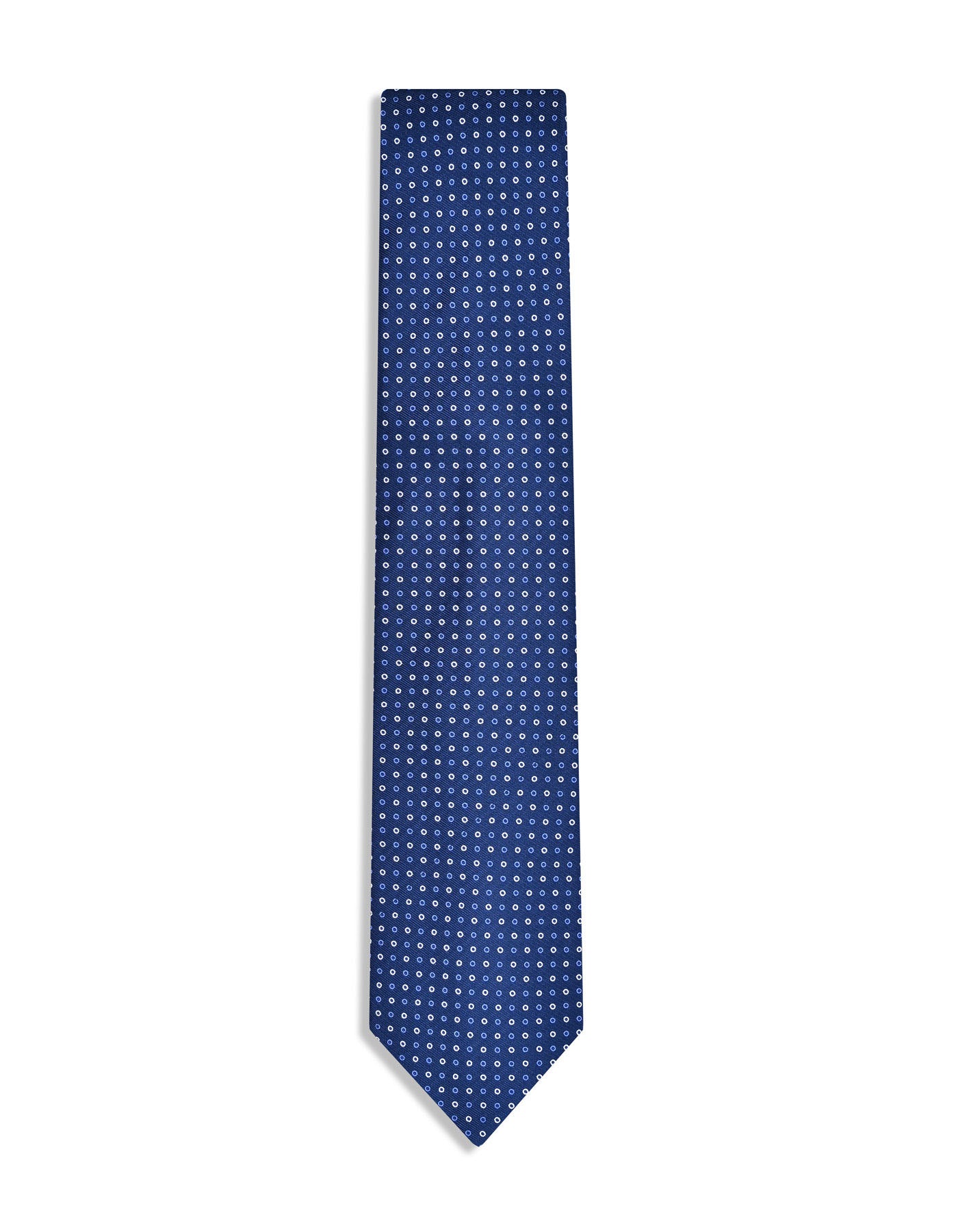 Blue Dotted Tie