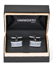 Sky Rectangle Cufflink