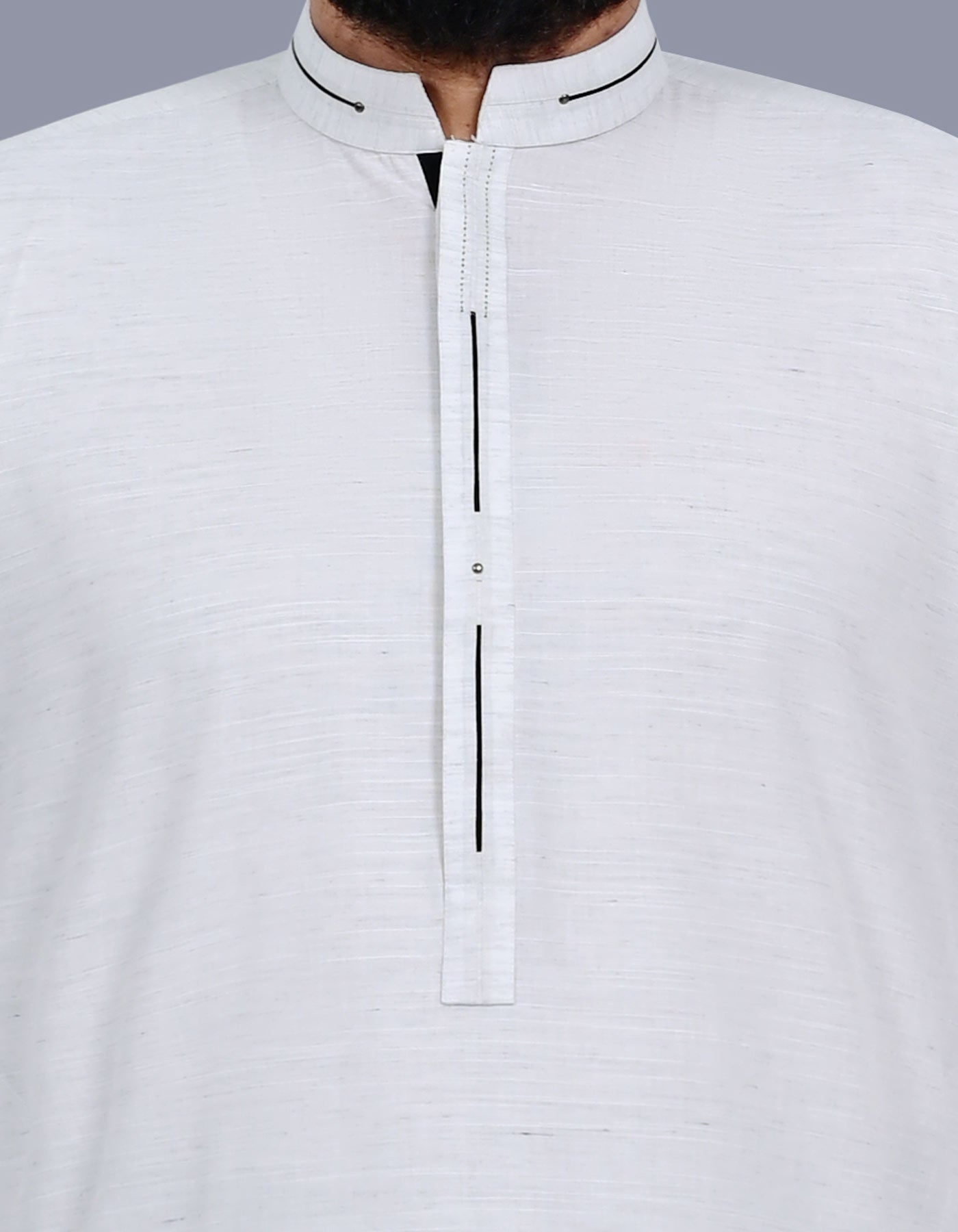 White Plain Kameez Shalwar KS2681S-S